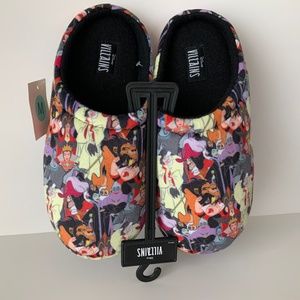 Disney Villains Slippers New Size Medium